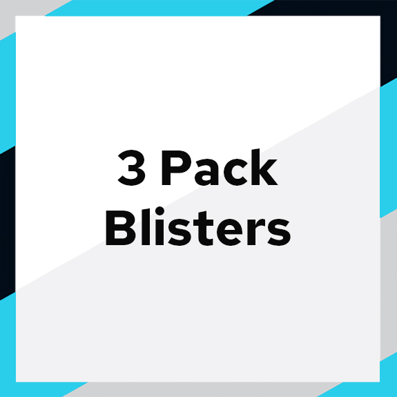 3 Pack Blisters
