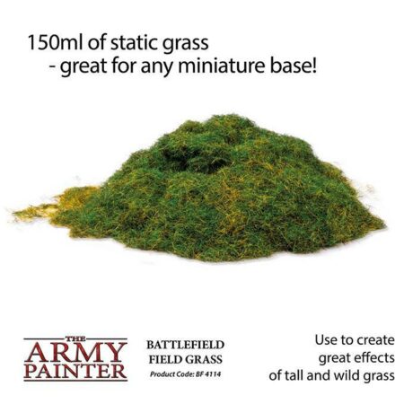 Army Painter Battlefield Field Grass Basing Materials - Great For Any Miniature Base