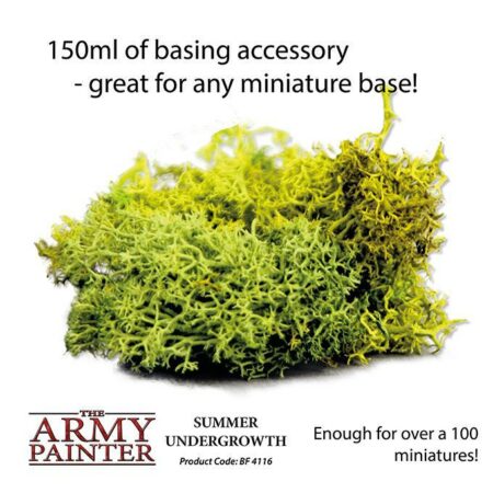 Army Painter Summer Undergrowth Basing Materials - Perfect For Basing Miniature Figures At The Games Den