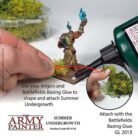 Army Painter Summer Undergrowth basing materials - instrusctions for the perfect miniature figure base at The Games Den