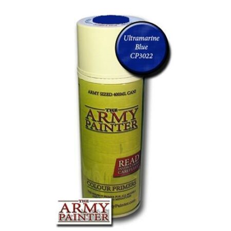 Army Painter Spray Can Primer Ultramarine Blue - Available At The Games Den