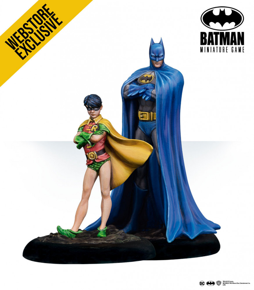 Batman Miniature Game - Dynamic Duo Batman And Robin - The Games Den Store