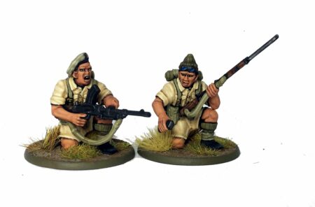 British Commonwealth Infantry Bren Gun Team