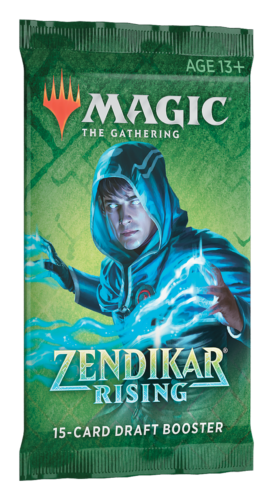 Magic The Gathering Zendikar Rising Draft Booster Pack