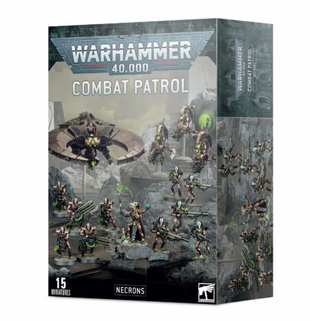 Games Workshop Warhammer 40,000 Necrons Combat Patrol Set Tabletop Games Miniature Figures