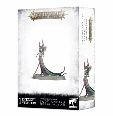 Games Workshop Warhammer Age Of Sigmar Soulblight Gravelords Lady Annika The Thirsting Blade Tabletop Game Miniature