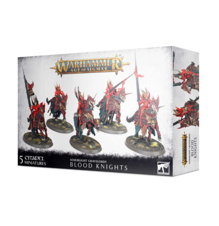 Games Workshop Soulblight Gravelords Blood Knights Tabletop Gaming Miniature Figures