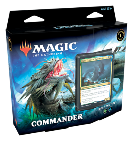 Magic The Gathering Commander Legends Reap The Tides Commander Deck