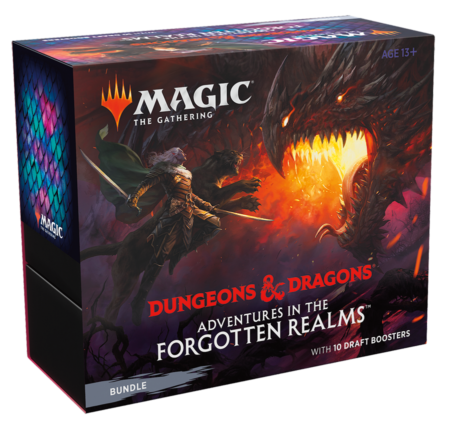 Magic The Gathering Dungeons &Amp; Dragons Adventures In The Forgotten Realm Bundle Outer Box