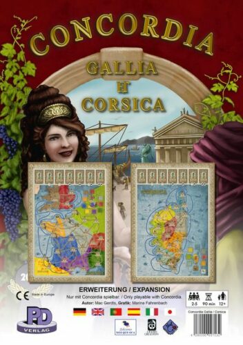 Concordia Gallia And Corsica Expansion Front Cover