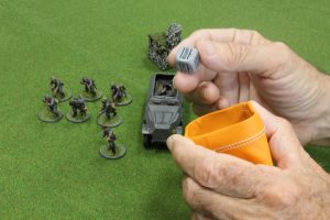 Bolt Action World War 2 Tabletop Game From Warlord Games - The German Order Dice Is Drawn
