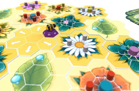 Beez The Board Game - A Game In Progress