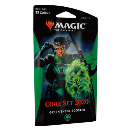 Magic The Gathering Core Set 2020 Theme Booster Green 2