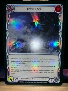Flesh And Blood Frost Lock Rainbow Foil