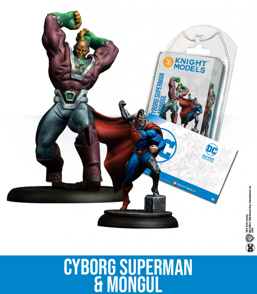DC Universe Miniatures Game - Cyborg Superman & Mongul - The Games Den Store